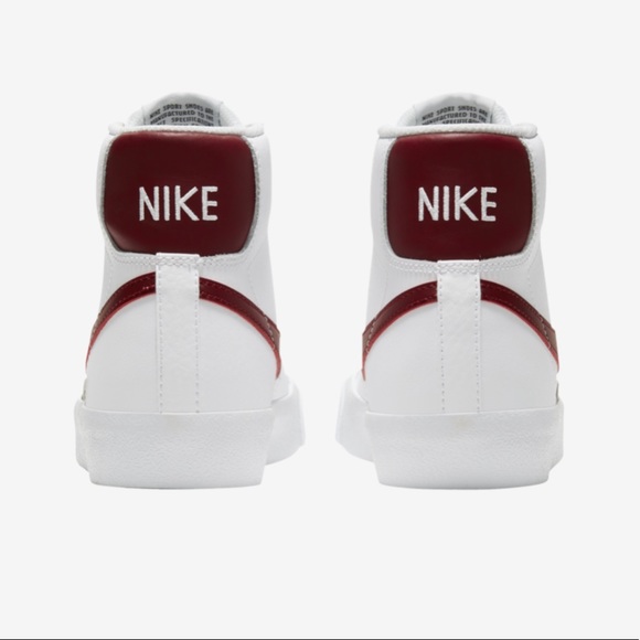 Nike Blazer High gs burgundy - Picture 2 of 4